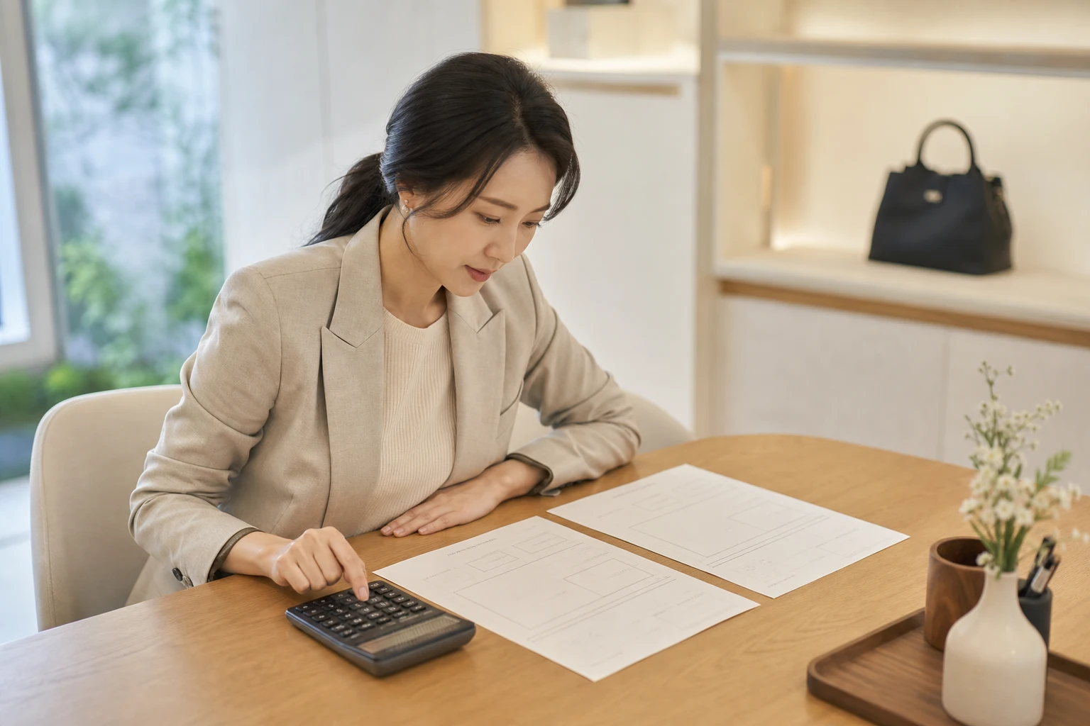중고명품 견적 상담 준비 과정